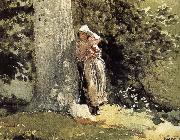 Winslow Homer Tired state Sweden oil painting artist